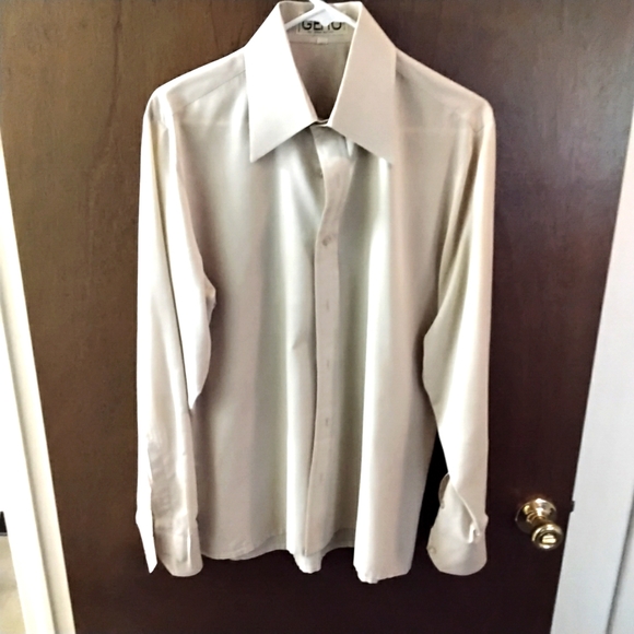 " GENO " MEN'S DRESS SHIRT - Picture 1 of 1